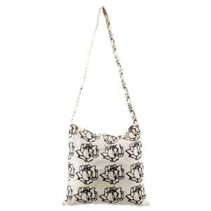 FREDA SALVADOR Canvas Rose Tote Bag